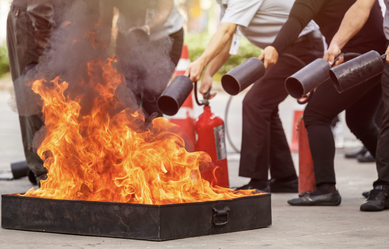 PhD fire-training class